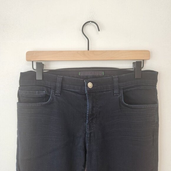 J Brand Dark Wash Stretch Bootcut Denim Jeans Women's 28 - Picture 3 of 9